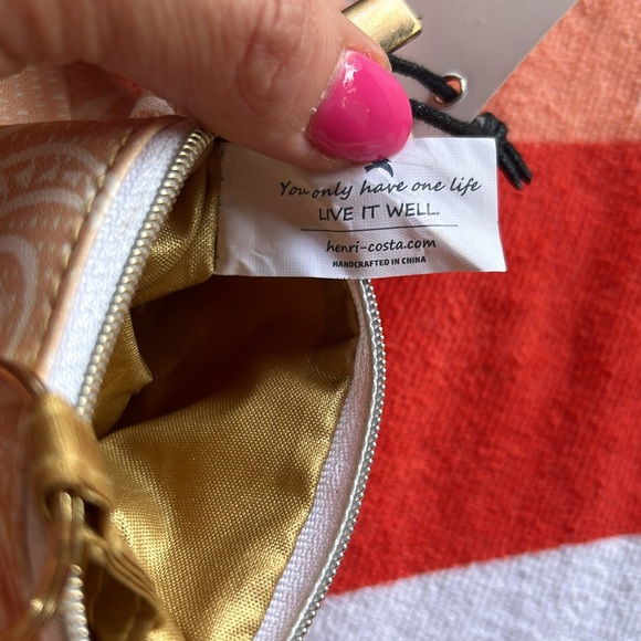 Henri Costa mini pouch and key chain - Picture 5 of 7